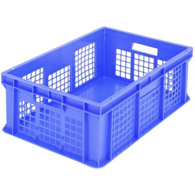 Bito, Réservoir de stockage, Bac gerbable Europe BN, parois et fond ajourés, L x l x h 600 x 400 x 215 mm. Publicité Bito, Réservoir de stockage, Bac gerbable Europe BN, parois et fond ajourés, L x l x h 600 x 400 x 215 mm. Publicité