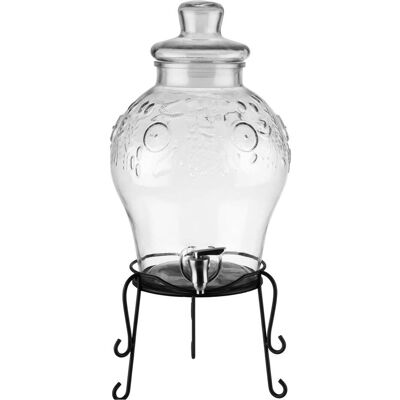 APS APS-10415 - Verre transparent - Distributeur de jus - Publicité APS APS-10415 - Verre transparent - Distributeur de jus - Publicité