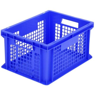 Bito, Réservoir de stockage, Bac gerbable Europe BN, parois et fond ajourés, L x l x h 400 x 300 x 215 mm. Publicité Bito, Réservoir de stockage, Bac gerbable Europe BN, parois et fond ajourés, L x l x h 400 x 300 x 215 mm. Publicité