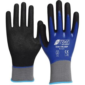 Nitras, Gants de protection, Gant taille 7 Oil Grip Bleu (7) - Publicité Nitras, Gants de protection, Gant taille 7 Oil Grip Bleu (7) - Publicité