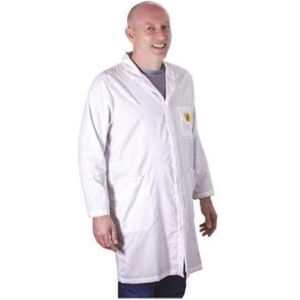 RS PRO, Veste de travail, ESD Unisex Lab Coat, Small (S) - Publicité RS PRO, Veste de travail, ESD Unisex Lab Coat, Small (S) - Publicité