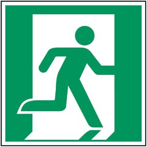Brady, Signalisation de sécurité, Plaque de sécurité ISO - sortie de secours à droite - Publicité Brady, Signalisation de sécurité, Plaque de sécurité ISO - sortie de secours à droite - Publicité