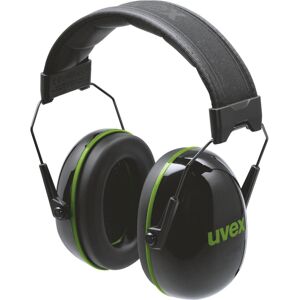 Uvex, Protection auditive, Casque antibruit K10 noir, vert SNR 30 dB taille L, M, S (1x) - Publicité Uvex, Protection auditive, Casque antibruit K10 noir, vert SNR 30 dB taille L, M, S (1x) - Publicité