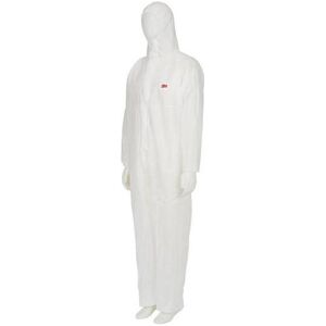 3M Combinaison de protection + bleu de travail, combinaison de travail unisexe blanche taille XL (XL, 1x) - Publicité 3M Combinaison de protection + bleu de travail, combinaison de travail unisexe blanche taille XL (XL, 1x) - Publicité