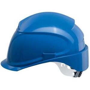 Uvex, Casque + charlotte, Casque de protection airwing B-S-WR 9762531 bleu avec ventilations - Publicité Uvex, Casque + charlotte, Casque de protection airwing B-S-WR 9762531 bleu avec ventilations - Publicité