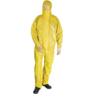 Asatex, Combinaison de protection + bleu de travail, Combinaison de protection chimique ignifugée, type 3/4/5/6, taille L, jaune (L, 1x) - Publicité Asatex, Combinaison de protection + bleu de travail, Combinaison de protection chimique ignifugée, type 3/4/5/6, taille L, jaune (L, 1x) - Publicité
