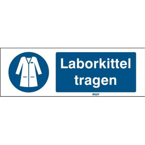Brady, Signalisation de sécurité, B-7527, ISO 7010 Étiquette de sécurité - Porter une blouse de laboratoire (M059), polypropylène, - Publicité Brady, Signalisation de sécurité, B-7527, ISO 7010 Étiquette de sécurité - Porter une blouse de laboratoire (M059), polypropylène, - Publicité
