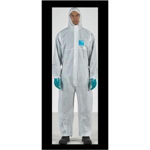 Ansell, Combinaison de protection + bleu de travail, Combinaison de protection AlphaTec 1500 Plus modèle 111, taille XL, blanc (XL) - Publicité Ansell, Combinaison de protection + bleu de travail, Combinaison de protection AlphaTec 1500 Plus modèle 111, taille XL, blanc (XL) - Publicité
