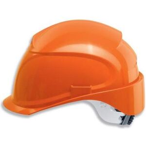 Uvex, Casque + charlotte, Casque de protection airwing B-S-WR 9762231 orange avec ventilations (52 - 61 cm) - Publicité Uvex, Casque + charlotte, Casque de protection airwing B-S-WR 9762231 orange avec ventilations (52 - 61 cm) - Publicité
