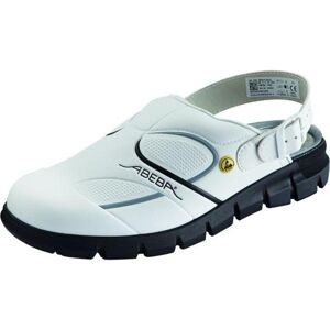 Abeba, Chaussures de travail, Sabot professionnel ESD Dynamic blanc/noir, taille 38 (OB, 38) - Publicité Abeba, Chaussures de travail, Sabot professionnel ESD Dynamic blanc/noir, taille 38 (OB, 38) - Publicité