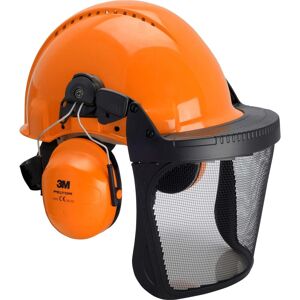 3M Casque + charlotte, Casque de protection (52 - 61 cm) - Publicité 3M Casque + charlotte, Casque de protection (52 - 61 cm) - Publicité