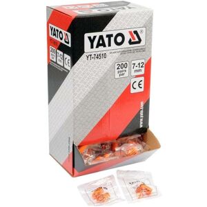 Yato, Protection auditive, EAR PLUGS FOAM PU 34dB 200 PAIRS (1x) - Publicité Yato, Protection auditive, EAR PLUGS FOAM PU 34dB 200 PAIRS (1x) - Publicité