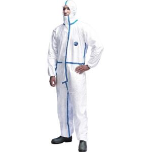 Dupont, Combinaison de protection + bleu de travail, Combinaison jetable Tyvek 600 Plus taille XL blanc EPI III (XL, 1x) - Publicité Dupont, Combinaison de protection + bleu de travail, Combinaison jetable Tyvek 600 Plus taille XL blanc EPI III (XL, 1x) - Publicité