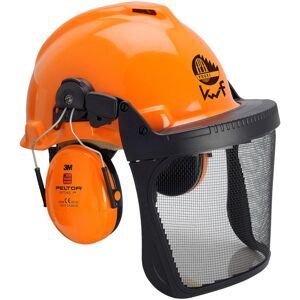3M Casque + charlotte, Forstschutzhelm (54 - 62 cm) - Publicité 3M Casque + charlotte, Forstschutzhelm (54 - 62 cm) - Publicité