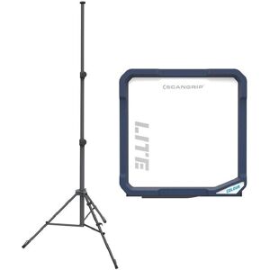 Scangrip, Éclairage pour atelier, Kit de lampes de travail Vega Lite color + Tripod 2M (5000 lm) - Publicité Scangrip, Éclairage pour atelier, Kit de lampes de travail Vega Lite color + Tripod 2M (5000 lm) - Publicité