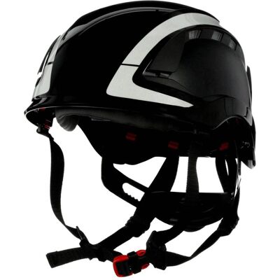 3M Casque + charlotte, SecureFit casque de protection ventilé réfléchissant (50 - 63 cm) - Publicité 3M Casque + charlotte, SecureFit casque de protection ventilé réfléchissant (50 - 63 cm) - Publicité