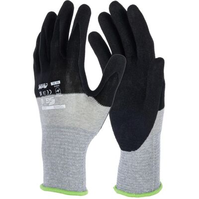 Kerbl, Gants de protection, Gants SG A187, taille 9/L, revêtement en nitrile, noir-gris (9) - Publicité Kerbl, Gants de protection, Gants SG A187, taille 9/L, revêtement en nitrile, noir-gris (9) - Publicité