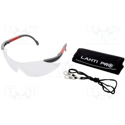 Lahti Pro, Lunettes de sécurité + protection visage, apsauginiai akiniai, skaidrūs F1 (46037) - Publicité Lahti Pro, Lunettes de sécurité + protection visage, apsauginiai akiniai, skaidrūs F1 (46037) - Publicité