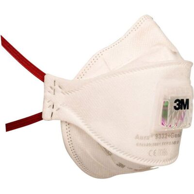 3M Masque de protection respiratoire, Masque de protection respiratoire Aura 9332 + Gen 3 (FFP3, 10x) - Publicité 3M Masque de protection respiratoire, Masque de protection respiratoire Aura 9332 + Gen 3 (FFP3, 10x) - Publicité