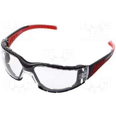 Lahti Pro, Lunettes de sécurité + protection visage, Safety goggles without. with foam resistant downwards. "ft", ce, lahti - Publicité Lahti Pro, Lunettes de sécurité + protection visage, Safety goggles without. with foam resistant downwards. "ft", ce, lahti - Publicité