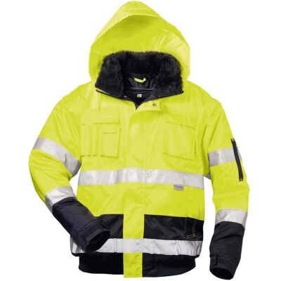 Elysee, Veste de travail, blouson unisexe de signalisation SIEGFRIED jaune, marine taille M (50, 52) - Publicité Elysee, Veste de travail, blouson unisexe de signalisation SIEGFRIED jaune, marine taille M (50, 52) - Publicité