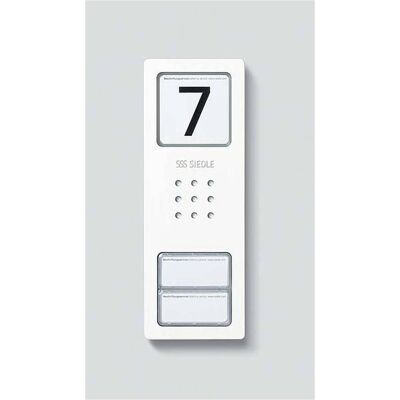 Siedle CA 812-2/CA 850-2 W - Boîtier extérieur blanc pour interphone - Publicité Siedle CA 812-2/CA 850-2 W - Boîtier extérieur blanc pour interphone - Publicité