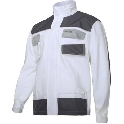 Lahti Pro, Veste de travail, Sweat-shirt blanc-gris 100% coton 3XL/60 (L4041360) (3XL) - Publicité Lahti Pro, Veste de travail, Sweat-shirt blanc-gris 100% coton 3XL/60 (L4041360) (3XL) - Publicité