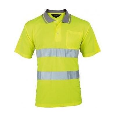 BETA, Haut de travail, Polo jaune de signalisation (M) - Publicité BETA, Haut de travail, Polo jaune de signalisation (M) - Publicité