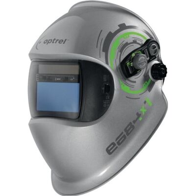 Optrel, Lunettes de sécurité + protection visage, Casque de soudeur e684 - Publicité Optrel, Lunettes de sécurité + protection visage, Casque de soudeur e684 - Publicité