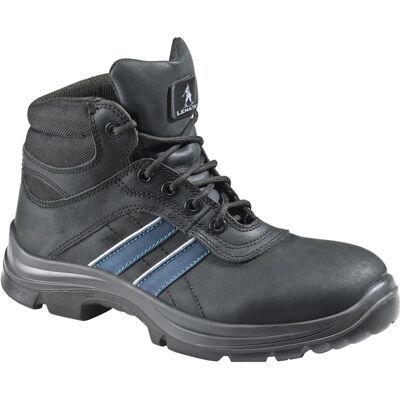 Lemaitre, Chaussures de travail, Botte de sécurité Andy High taille 47 noir/bleu S3 SRC EN ISO 20345 Cuir de buffle (S3, 47) - Publicité Lemaitre, Chaussures de travail, Botte de sécurité Andy High taille 47 noir/bleu S3 SRC EN ISO 20345 Cuir de buffle (S3, 47) - Publicité
