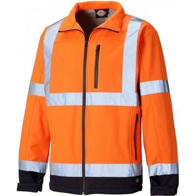 Dickies, Veste de travail, haute visibilité Softshell Veste imperméable (XXL) - Publicité Dickies, Veste de travail, haute visibilité Softshell Veste imperméable (XXL) - Publicité