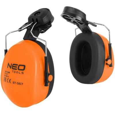 Neo, Protection auditive, Cache-oreilles pour le casque - Publicité Neo, Protection auditive, Cache-oreilles pour le casque - Publicité