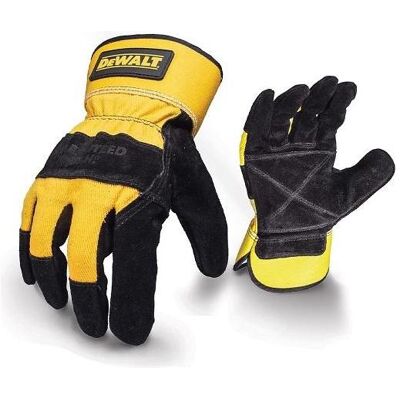 DeWalt, Gants de protection, Premium Split Cowhide Leather (9, L) - Publicité DeWalt, Gants de protection, Premium Split Cowhide Leather (9, L) - Publicité