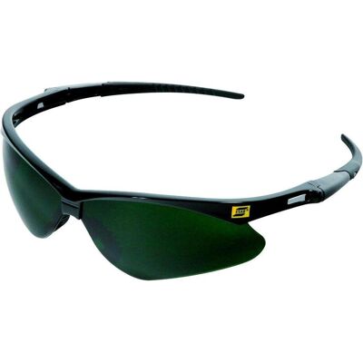 Esab, Lunettes de sécurité + protection visage, Warrior Shade 5 - Publicité Esab, Lunettes de sécurité + protection visage, Warrior Shade 5 - Publicité