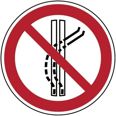 Brady, Signalisation de sécurité, Panneau de sécurité ISO - interdiction de quitter la voie de halage - Publicité Brady, Signalisation de sécurité, Panneau de sécurité ISO - interdiction de quitter la voie de halage - Publicité