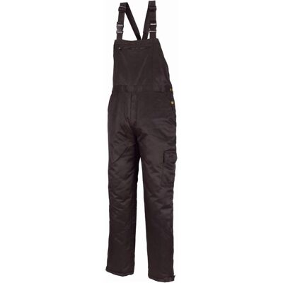 Texxor, Pantalon de travail, Salopette unisexe FRIGO noir taille L (L) - Publicité Texxor, Pantalon de travail, Salopette unisexe FRIGO noir taille L (L) - Publicité