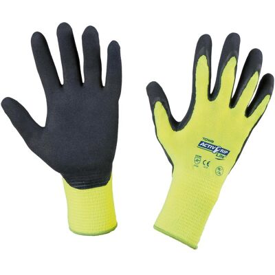 Kerbl, Gants de protection, 297271 Gant Activ Grip Lite en maille fine de polyester, taille 7 (7) - Publicité Kerbl, Gants de protection, 297271 Gant Activ Grip Lite en maille fine de polyester, taille 7 (7) - Publicité