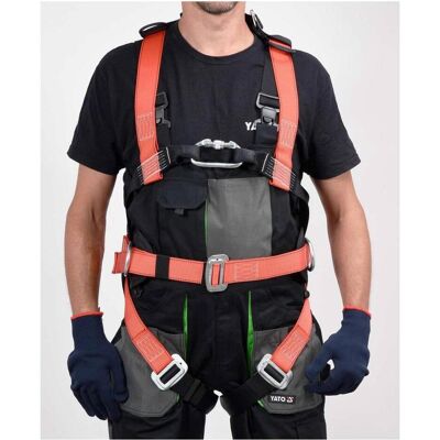Yato, Protection contre les chutes, Ceinture de sécurité (Harnais de sécurité) - Publicité Yato, Protection contre les chutes, Ceinture de sécurité (Harnais de sécurité) - Publicité