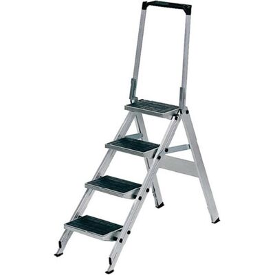 Zarges, Échelle, Plazamax P - Escalier de sécurité LM 5 marches (Échelle à plate-forme, 36 cm) - Publicité Zarges, Échelle, Plazamax P - Escalier de sécurité LM 5 marches (Échelle à plate-forme, 36 cm) - Publicité