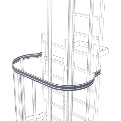 Zarges, Échelle, Rückenschutzbügel für versetzte Ausführung (Échafaudage, 98 cm) - Publicité Zarges, Échelle, Rückenschutzbügel für versetzte Ausführung (Échafaudage, 98 cm) - Publicité