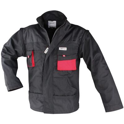 Yato, Veste de travail, Veste de travail avec manches amovibles taille XL - YT-8023 (XL) - Publicité Yato, Veste de travail, Veste de travail avec manches amovibles taille XL - YT-8023 (XL) - Publicité