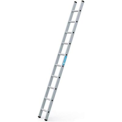 Zarges Modèle 10 Gradins Échelle en Aluminium - Échelle de Travail - Publicité Zarges Modèle 10 Gradins Échelle en Aluminium - Échelle de Travail - Publicité