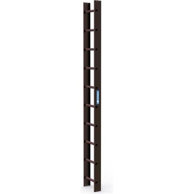 Zarges, Échelle, Échelle de toit 2,8 m Marron 10nombre de barreaux (280 cm) - Publicité Zarges, Échelle, Échelle de toit 2,8 m Marron 10nombre de barreaux (280 cm) - Publicité