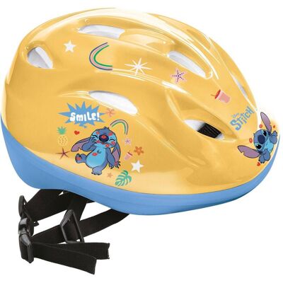 Mondo, Casque + charlotte, Toys-Stitch Schutzhelm verstellbar von 52 bis 56 cm-28748 Uni Kinder, Gelb Hellblau, M (52 - 56 cm) - Publicité Mondo, Casque + charlotte, Toys-Stitch Schutzhelm verstellbar von 52 bis 56 cm-28748 Uni Kinder, Gelb Hellblau, M (52 - 56 cm) - Publicité