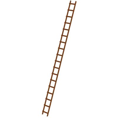 MUNK Günzburger Steigtechnik - Échelle de toit 18 barreaux, bois tendre, B 350mm, L 5000mm - Échelle - Publicité MUNK Günzburger Steigtechnik - Échelle de toit 18 barreaux, bois tendre, B 350mm, L 5000mm - Échelle - Publicité