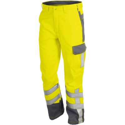 Kübler, Pantalon de travail, pantalon de sécurité unisexe PSA SAFETY X7 jaune vif, anthracite taille 56 (56) - Publicité Kübler, Pantalon de travail, pantalon de sécurité unisexe PSA SAFETY X7 jaune vif, anthracite taille 56 (56) - Publicité