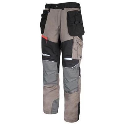 Lahti Pro, Pantalon de travail, Spodnie Khaki-czarne ze Wstawkami ze Stretchu 3XL (L4050906) (3XL) - Publicité Lahti Pro, Pantalon de travail, Spodnie Khaki-czarne ze Wstawkami ze Stretchu 3XL (L4050906) (3XL) - Publicité