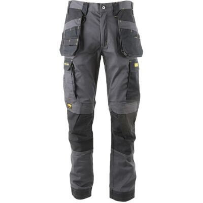 DeWalt, Pantalon de travail, FAIR31340 Fairhaven stretch werkbroek L31 - grijs/zwart - 34 (34) - Publicité DeWalt, Pantalon de travail, FAIR31340 Fairhaven stretch werkbroek L31 - grijs/zwart - 34 (34) - Publicité