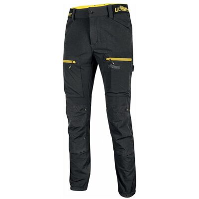 U-Power, Pantalon de travail, Horizon pantalon de travail noir carbone S (S) - Publicité U-Power, Pantalon de travail, Horizon pantalon de travail noir carbone S (S) - Publicité