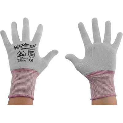 Top Swede, Gants de protection, Gant ESD, sans revêtement (gris) Taille L : gris (L) - Publicité Top Swede, Gants de protection, Gant ESD, sans revêtement (gris) Taille L : gris (L) - Publicité